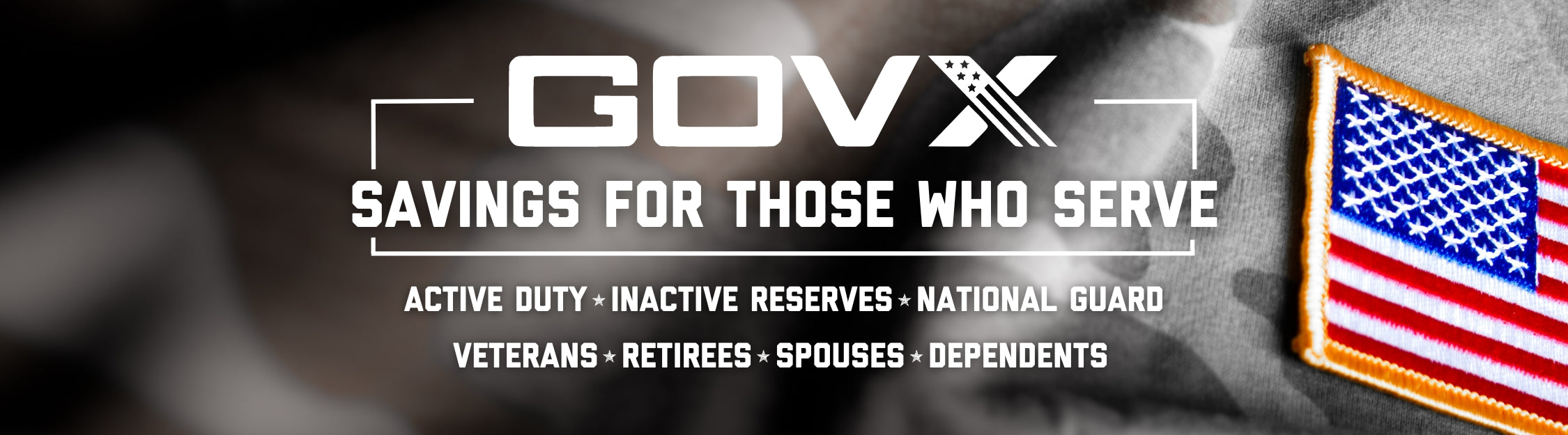 GovX Military Discount Program