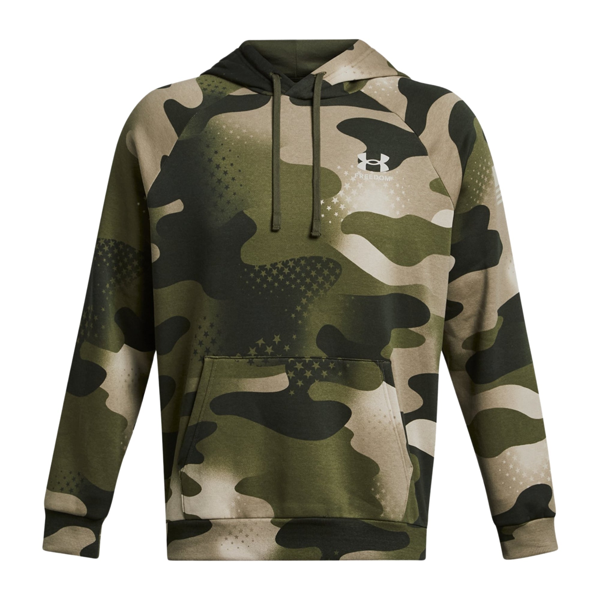 Under Armour Freedom Rival Fleece Amp Hoodie Camo