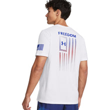 Load image into Gallery viewer, Under Armour Freedom Flag Gradient T-Shirt (White)