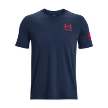 Load image into Gallery viewer, Under Armour Freedom Flag Gradient T-Shirt (Navy)