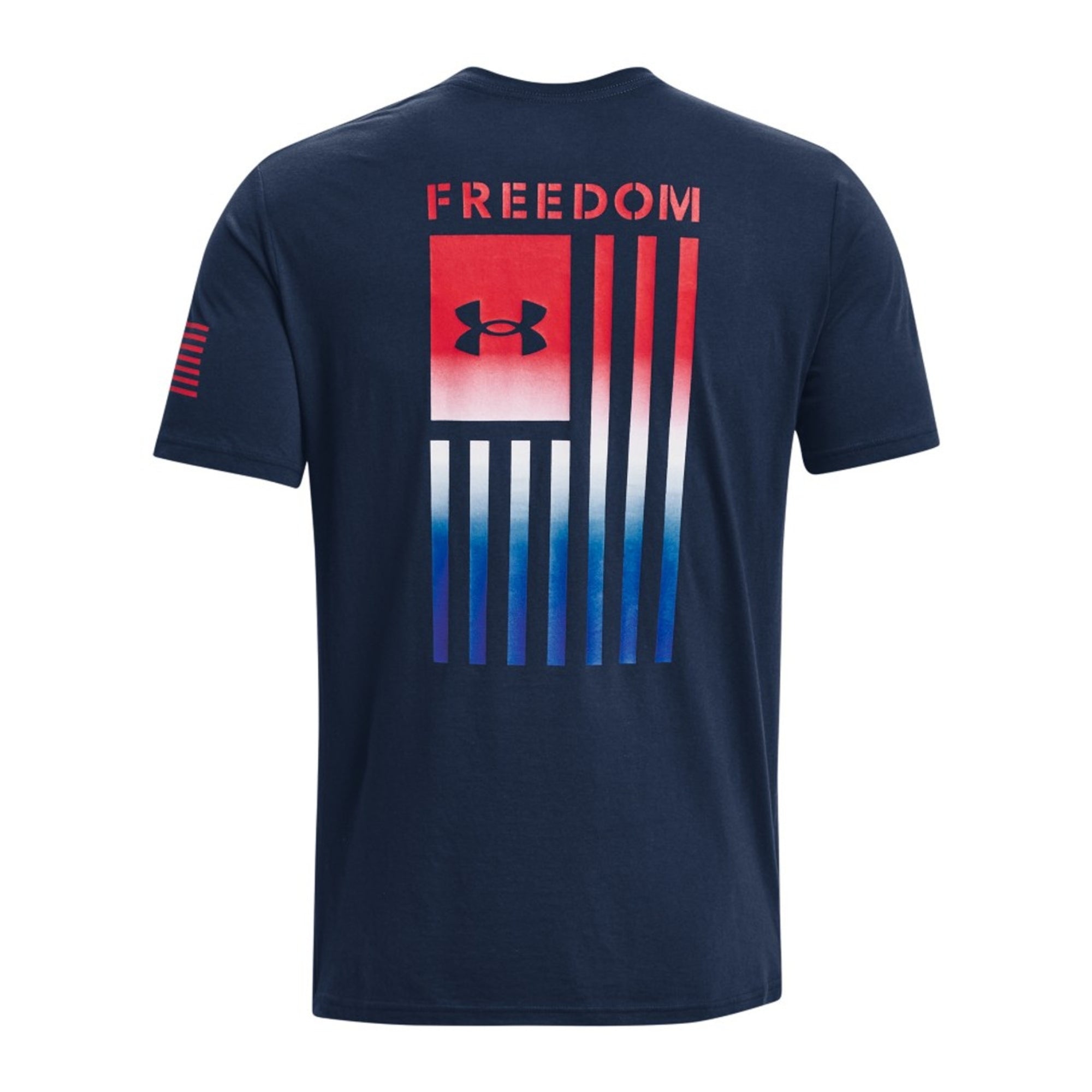 Under Armour Freedom Flag Gradient T-Shirt (Navy)