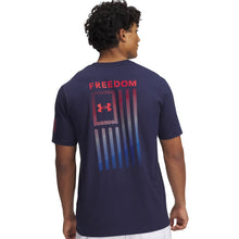 Load image into Gallery viewer, Under Armour Freedom Flag Gradient T-Shirt (Navy)