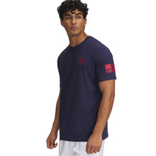 Load image into Gallery viewer, Under Armour Freedom Flag Gradient T-Shirt (Navy)