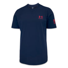 Load image into Gallery viewer, Under Armour Freedom Flag Gradient T-Shirt (Navy)