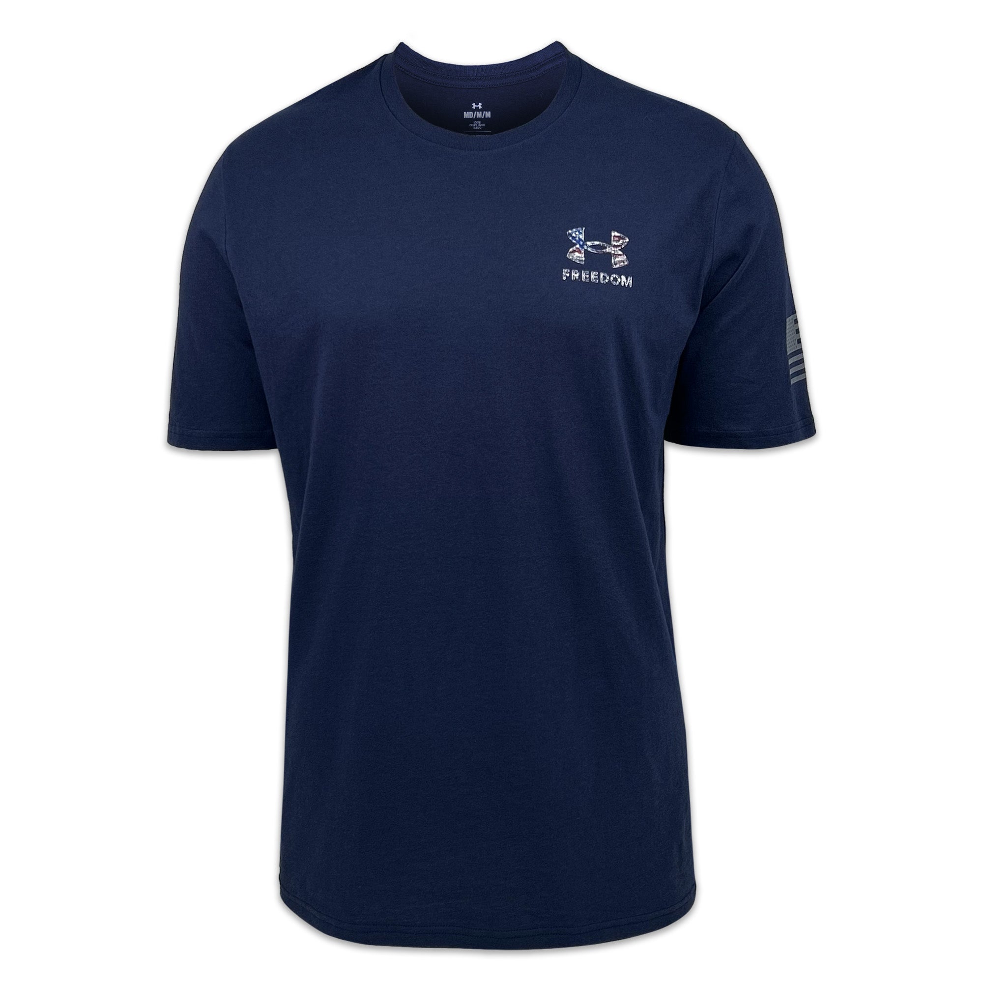 Under Armour Freedom Eagle Flag T-Shirt (Navy)