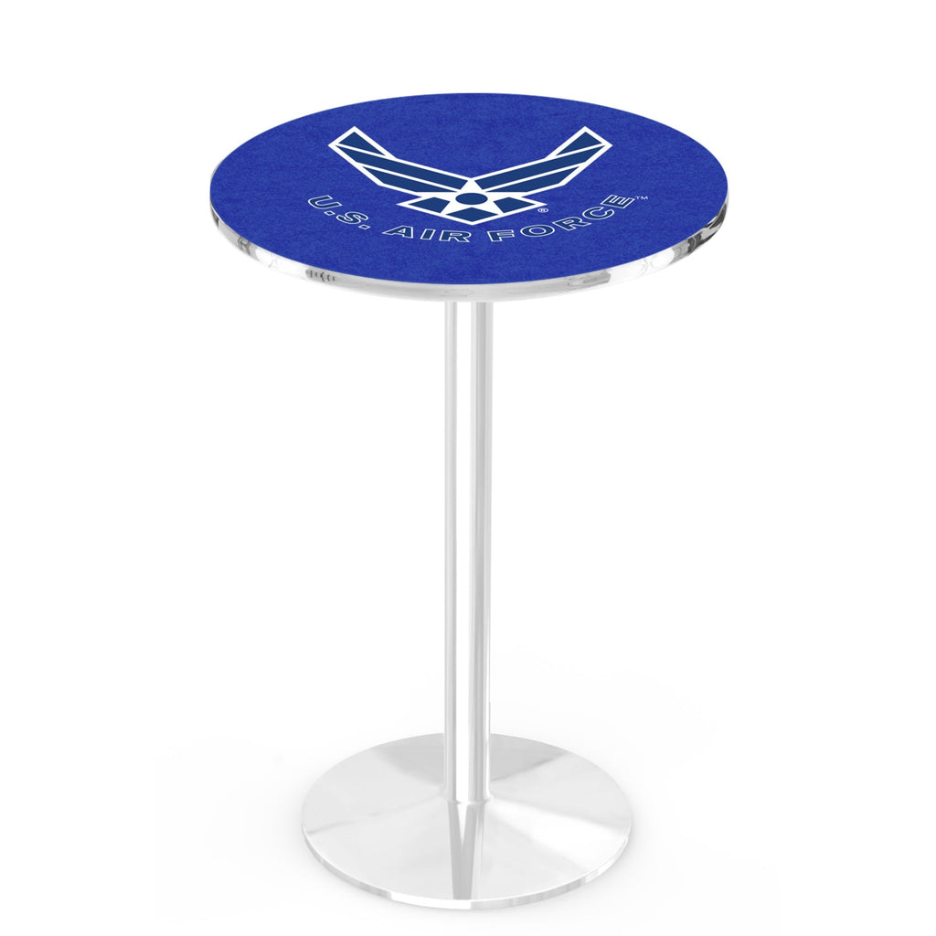 Air Force Wings Pub Table with Round Base*