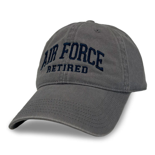 Air Force Retired Relaxed Twill Hat (Grey)