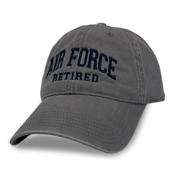 Air Force Retired Relaxed Twill Hat Grey