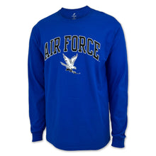 Load image into Gallery viewer, USAFA Falcons Long Sleeve T-Shirt (Royal)