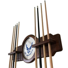 Load image into Gallery viewer, Air Force Wings Solid Wood Cue Rack*