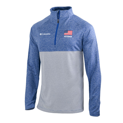 Veteran Columbia Rockin' It 1/4 Zip Pullover*