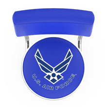 Load image into Gallery viewer, Air Force Wings Stool with Back (Chrome Finish)*