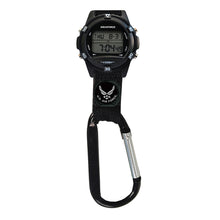 Load image into Gallery viewer, Air Force Digital Carabiner Watch