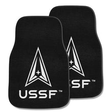 Load image into Gallery viewer, U.S. Space Force 2-pc Carpet Car Mat Set