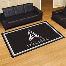 Load image into Gallery viewer, U.S. Space Force 5&#39; X 8&#39; Plush Rug