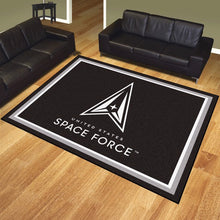 Load image into Gallery viewer, U.S. Space Force 8&#39; x 10&#39; Plush Rug*