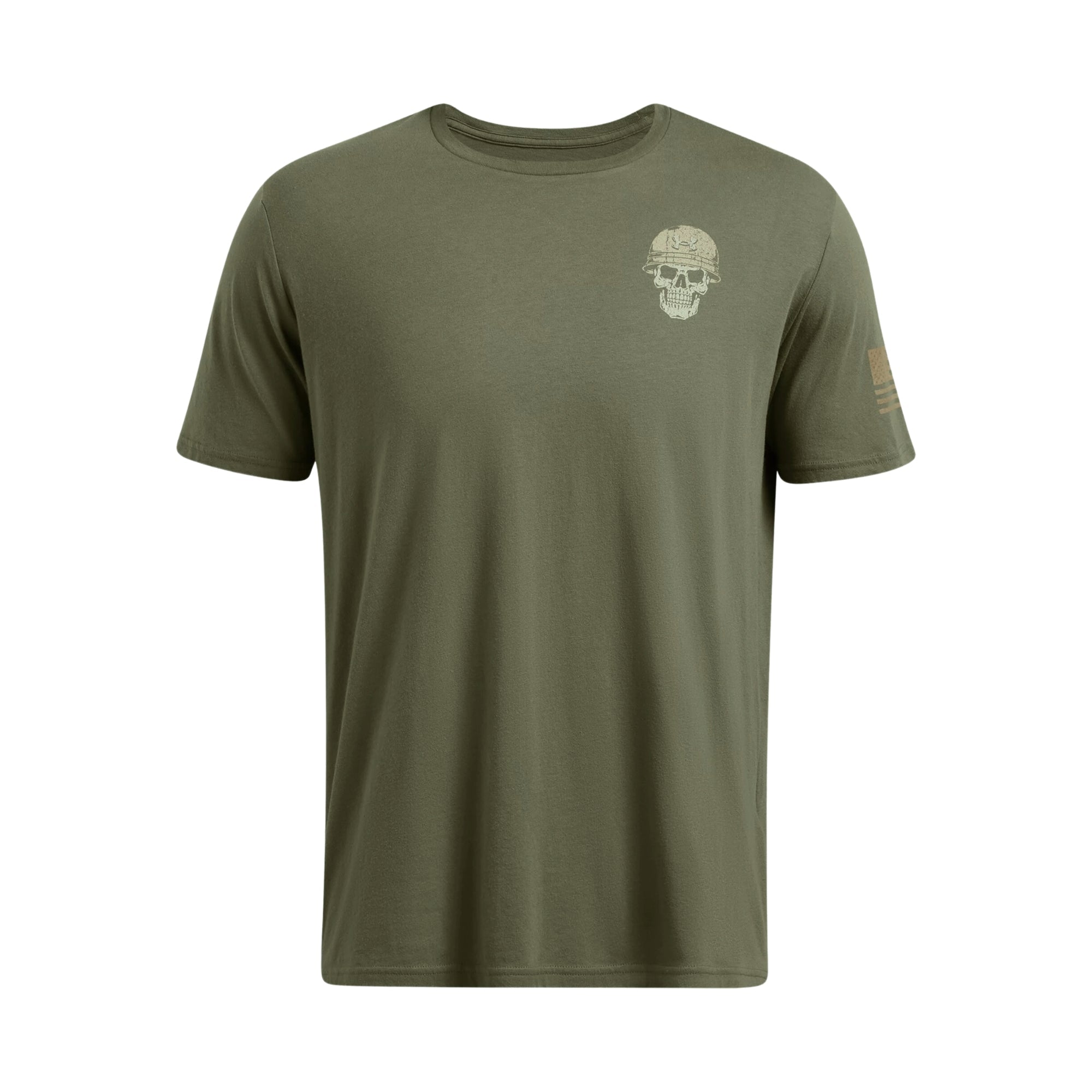 Under Armour Freedom Skull T-Shirt (OD Green)