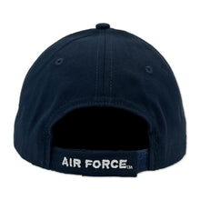 Load image into Gallery viewer, Air Force Retired 3 Hit Hat (Navy)