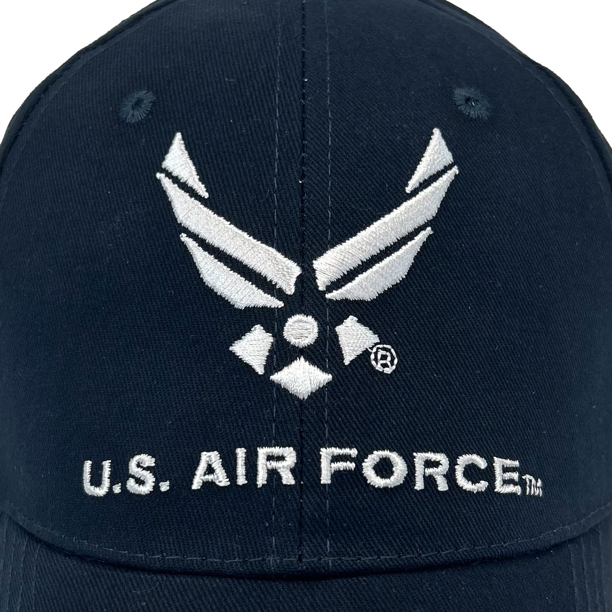 Air Force Retired 3 Hit Hat (Navy)