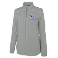 Load image into Gallery viewer, Air Force Wings Ladies Pack-N-Go Full Zip Jacket