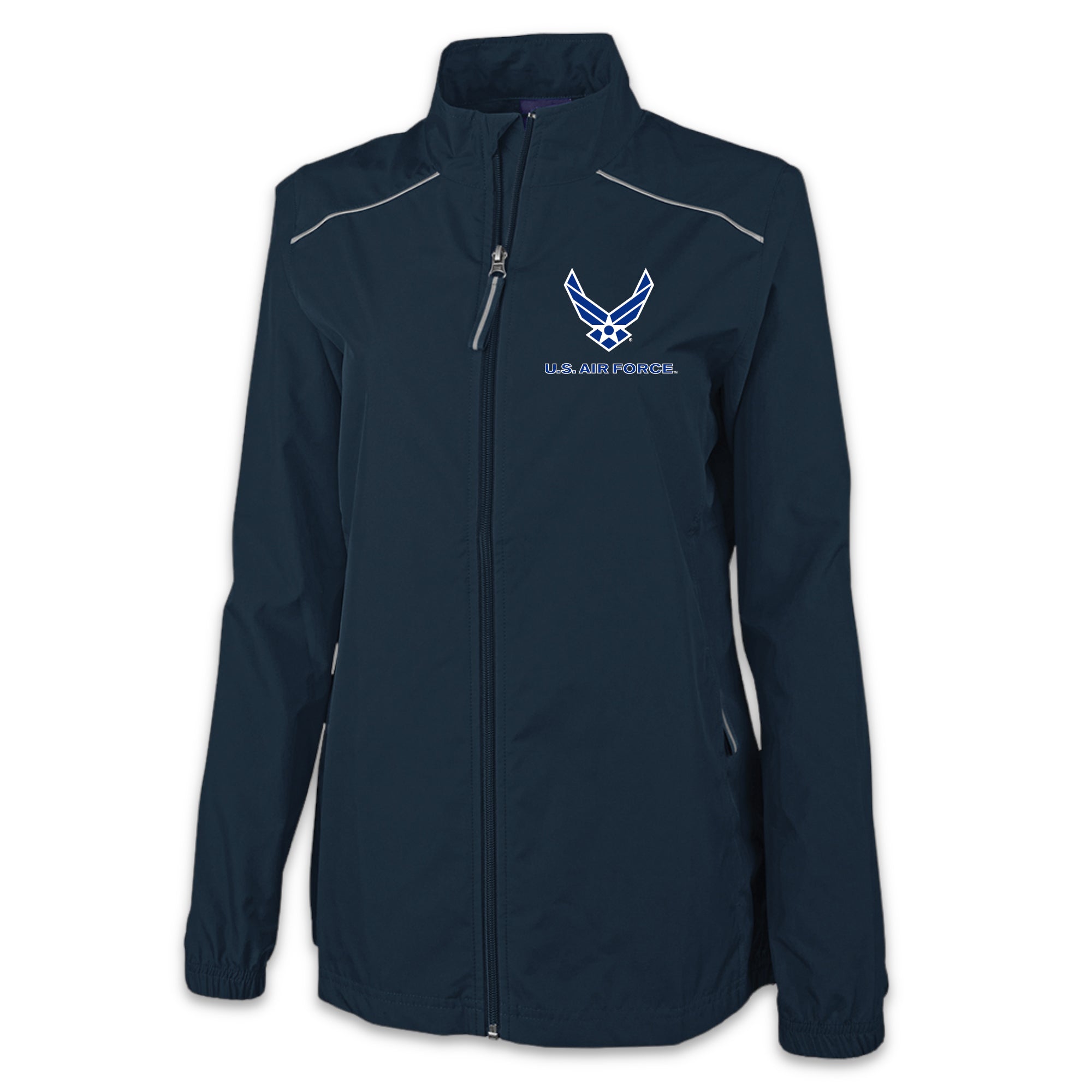 Air Force Wings Ladies Pack-N-Go Full Zip Jacket