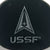 Space Force Logo Two Tone Flag Hat (Black/Grey)