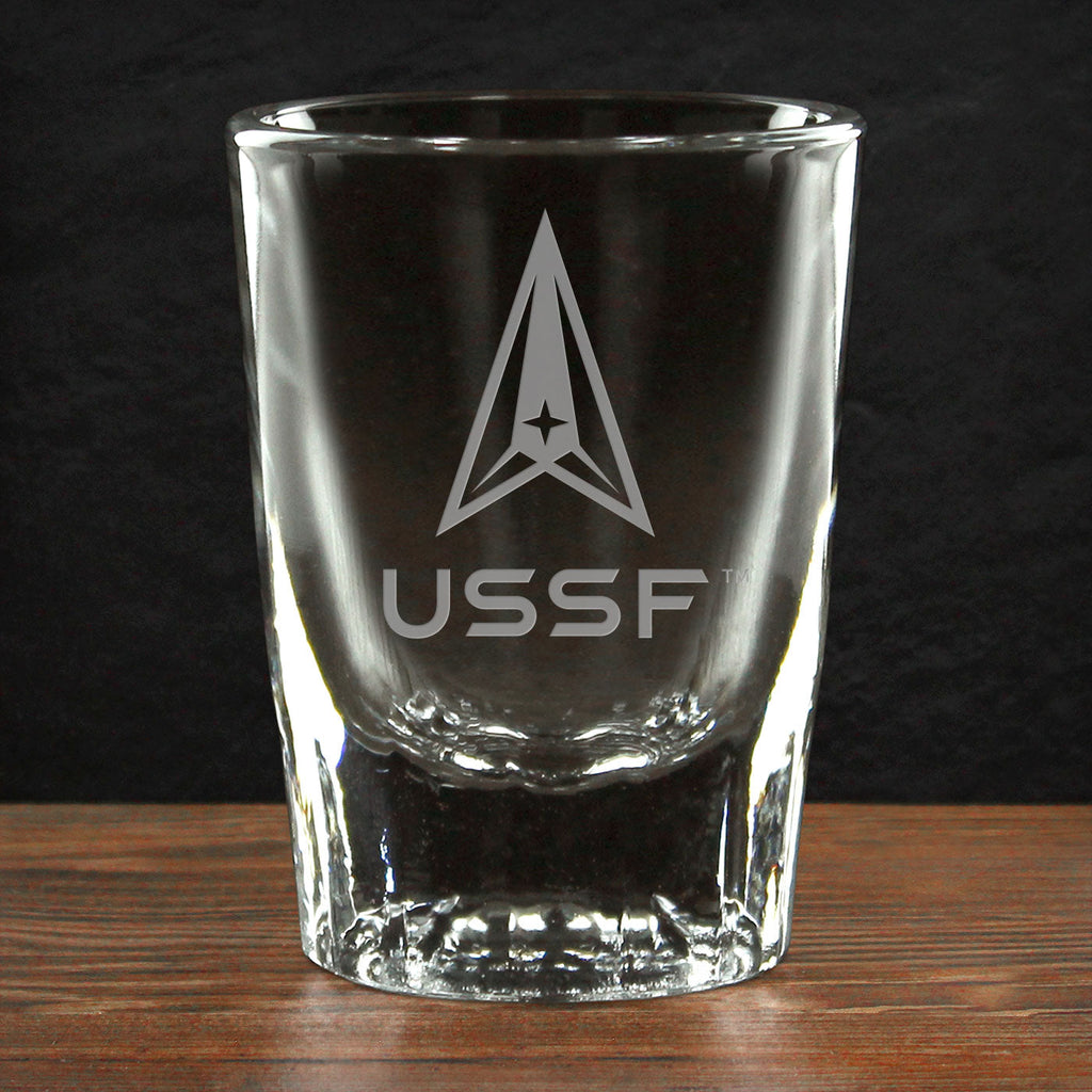 US Space Force 2oz Shot Glass*