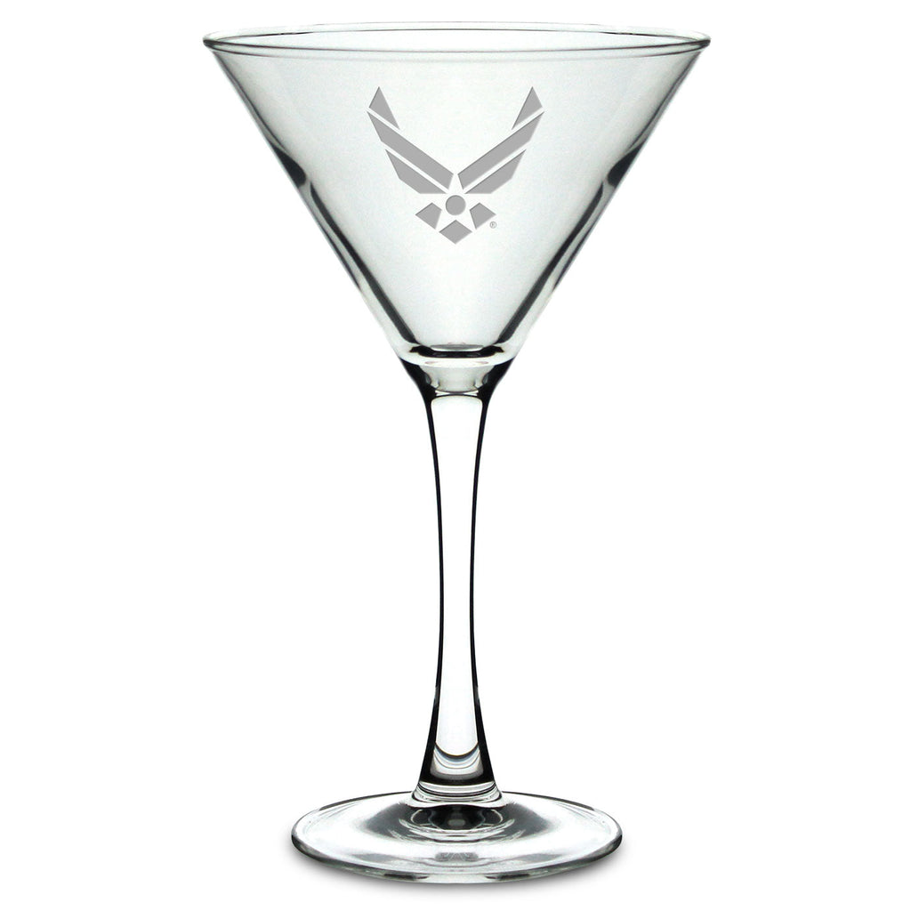 Air Force 10oz Martini Glass*