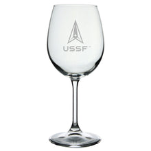 Load image into Gallery viewer, US Space Force 16oz Wine Glass