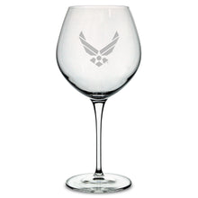 Load image into Gallery viewer, Air Force Luigi Bormioli 22oz Robusto Wine Glass*