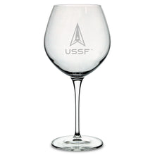 Load image into Gallery viewer, Space Force Luigi Bormioli 22oz Robusto Wine Glass