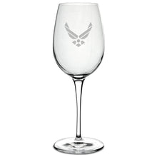 Load image into Gallery viewer, Air Force Luigi Bormioli 12oz White Wine Glass*