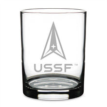 Load image into Gallery viewer, US Space Force Double Old Fashion Glass