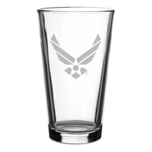 Load image into Gallery viewer, US Air Force 16oz Pub Glass*