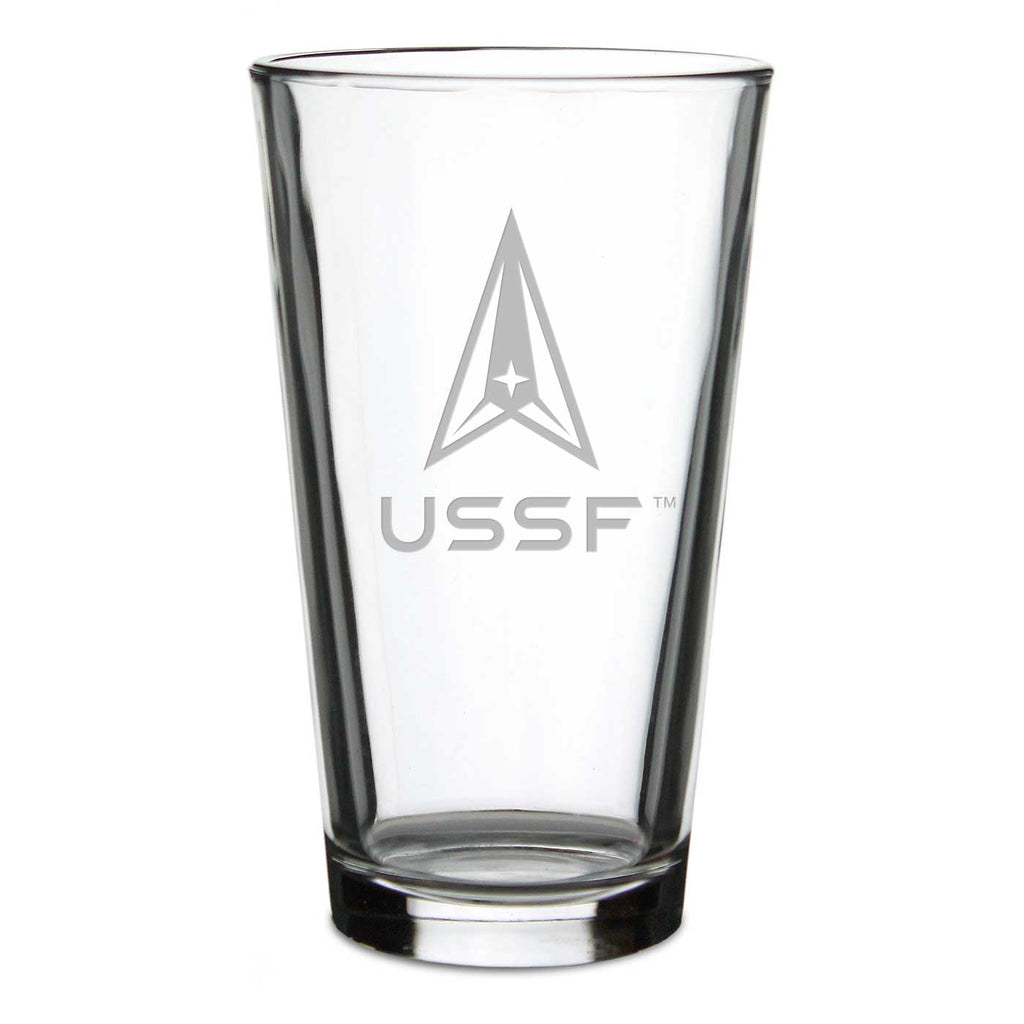 US Space Force 16oz Pub Glass*