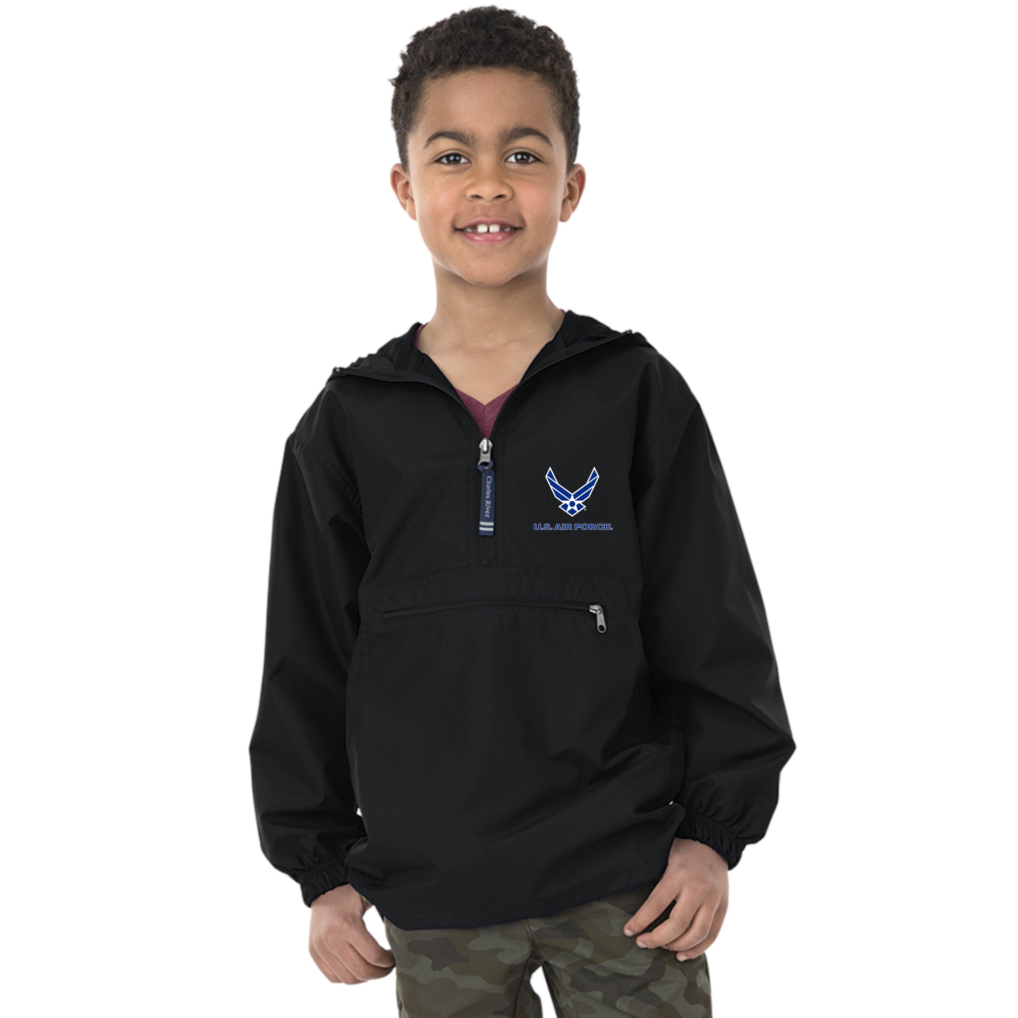 Air Force Wings Youth Pack-R-Go Pullover