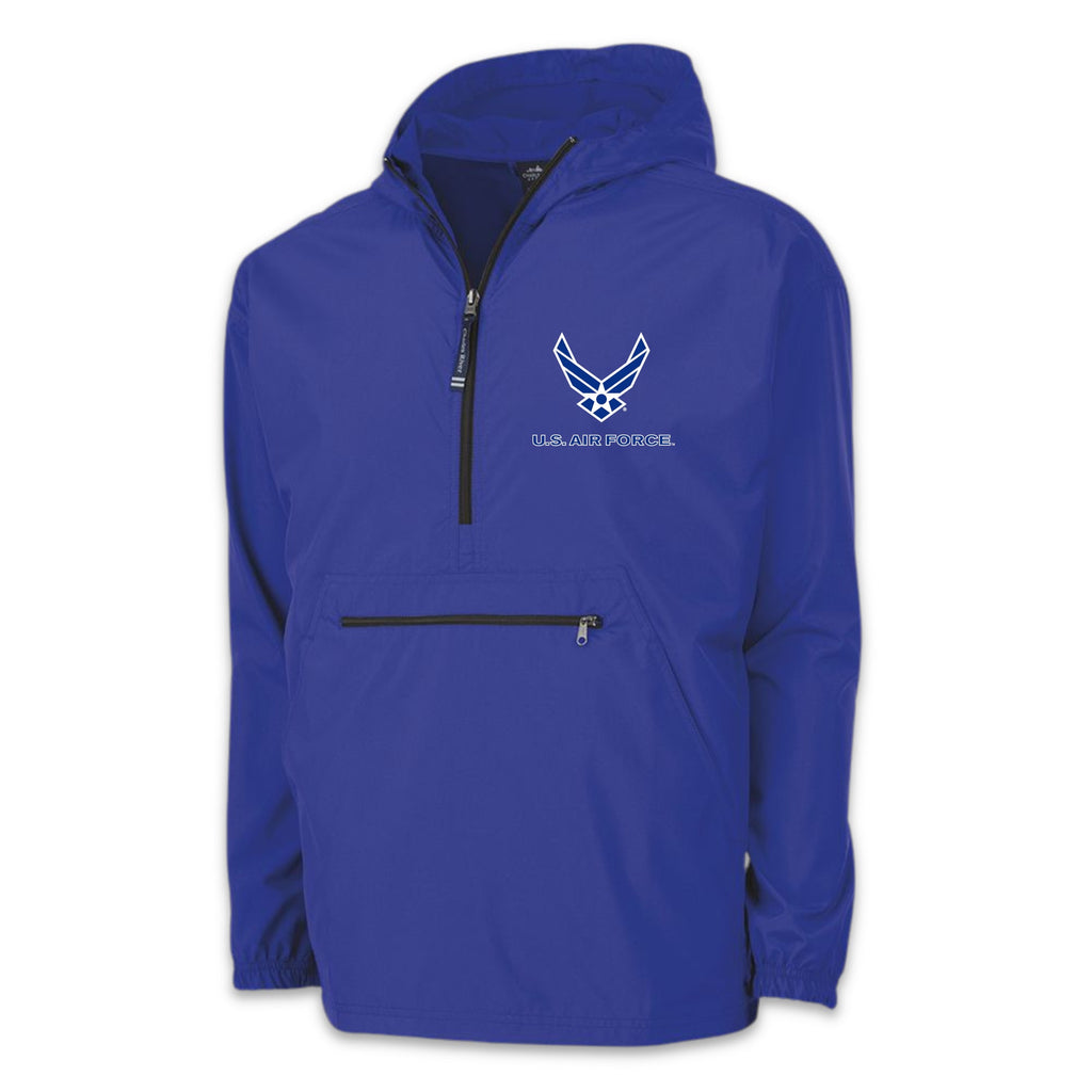 Air Force Wings Youth Pack-N-Go Pullover (Royal)