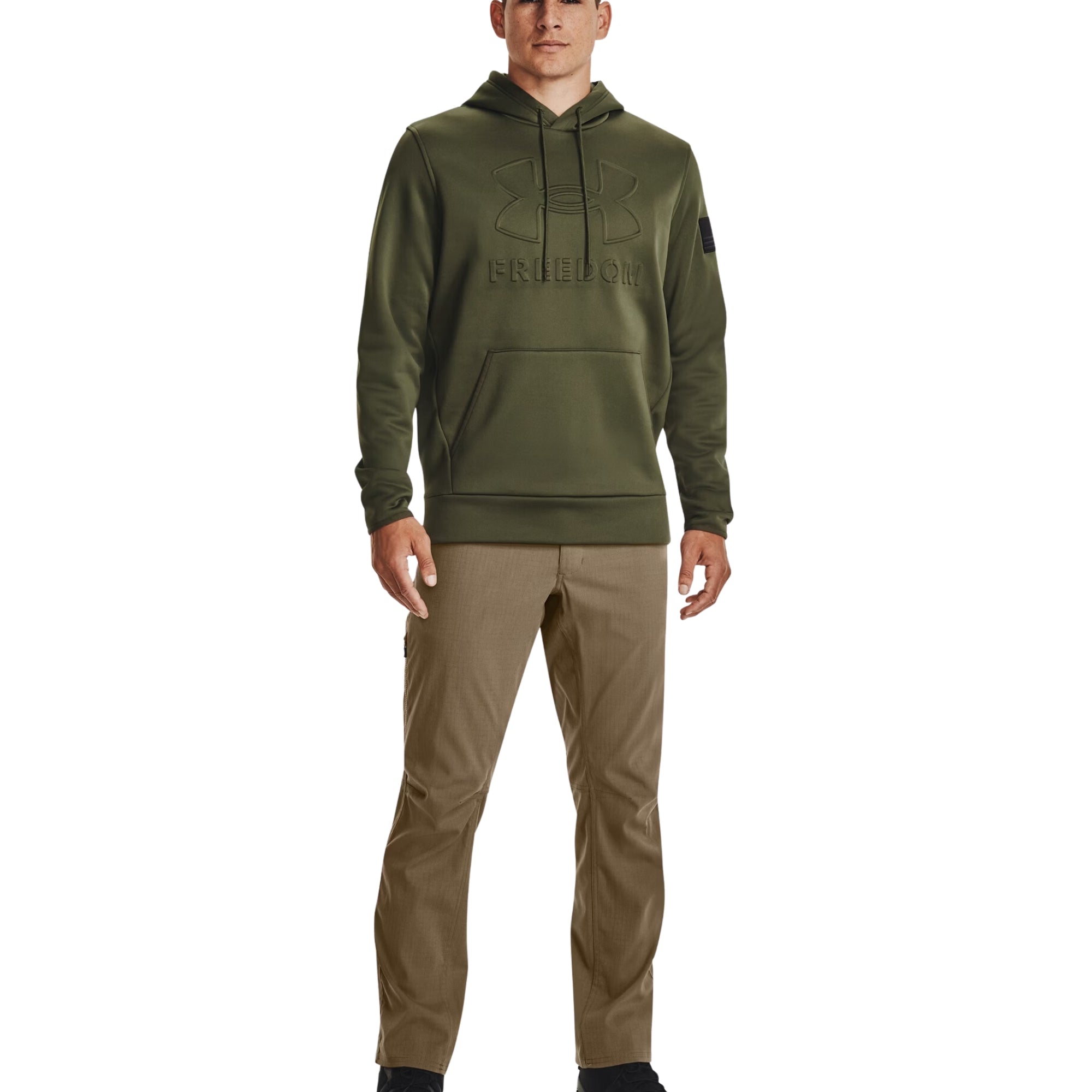 Under Armour Freedom Emboss Hood (OD Green)