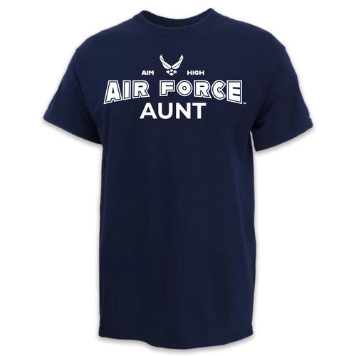 Air Force Aunt T-Shirt (Navy)