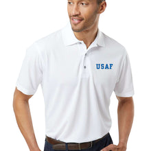 Load image into Gallery viewer, Air Force Block Performance Polo