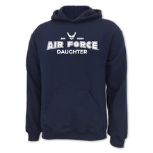 Load image into Gallery viewer, Air Force Daughter Hood (Navy)