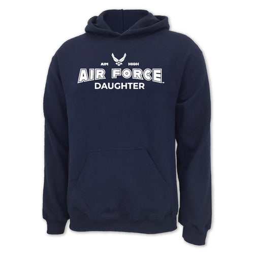 Air Force Daughter Hood (Navy)