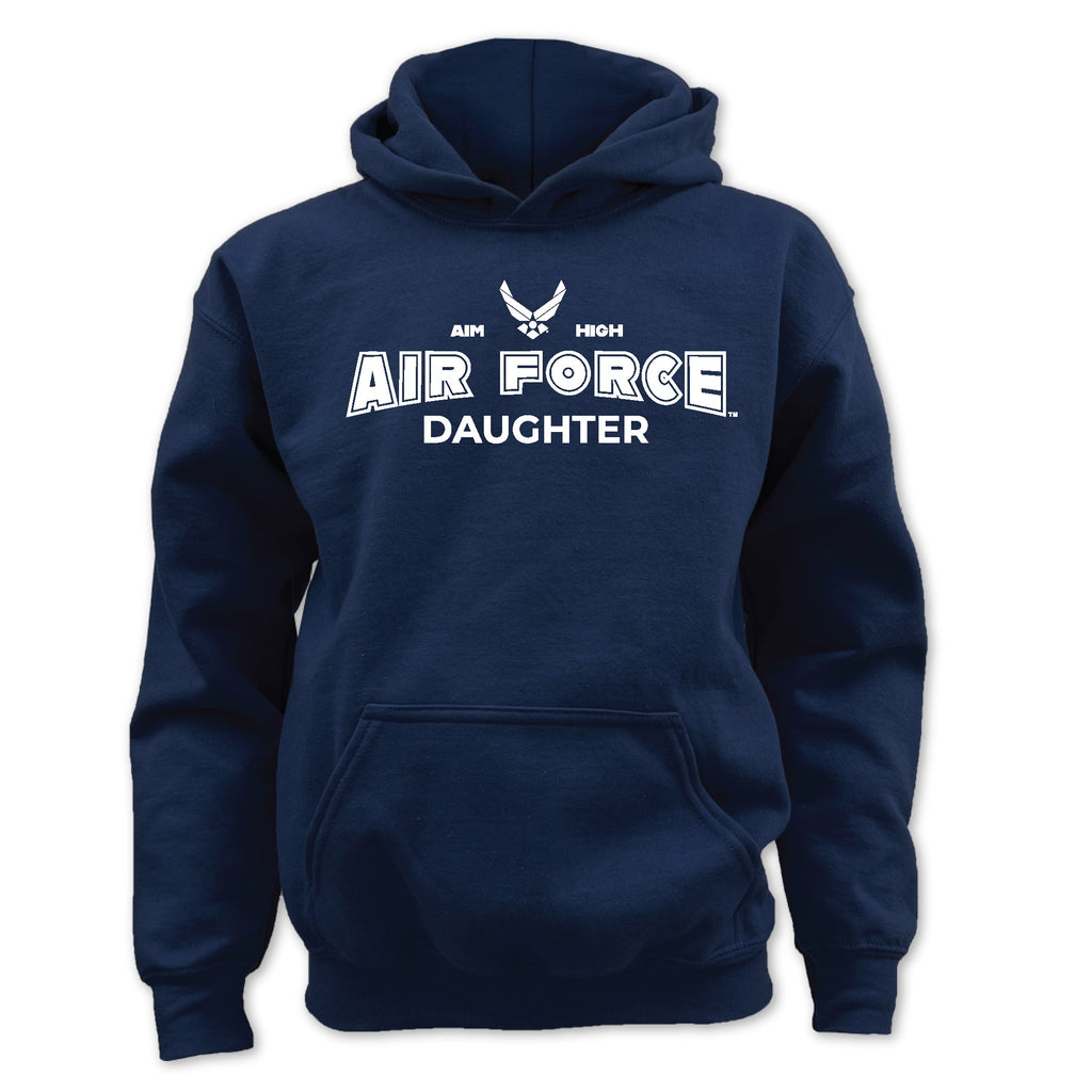 Air Force Daughter Youth Hood (Navy)