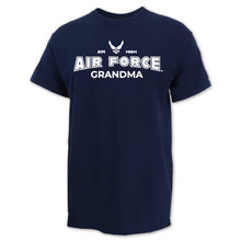 Load image into Gallery viewer, Air Force Grandma T-Shirt (Navy)