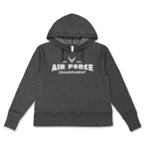 Air Force Grandparent Ladies Hood (Washed Black)