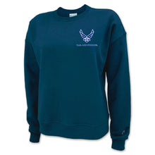 Load image into Gallery viewer, Air Force Wings Ladies Champion Crewneck