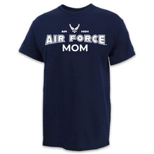 Load image into Gallery viewer, Air Force Mom T-Shirt (Navy)