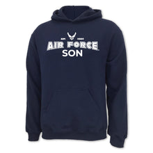 Load image into Gallery viewer, Air Force Son Hood (Navy)