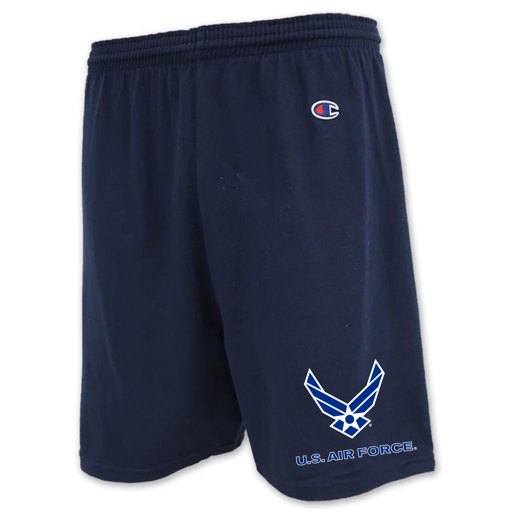 Air Force Champion Wings Logo Cotton Short