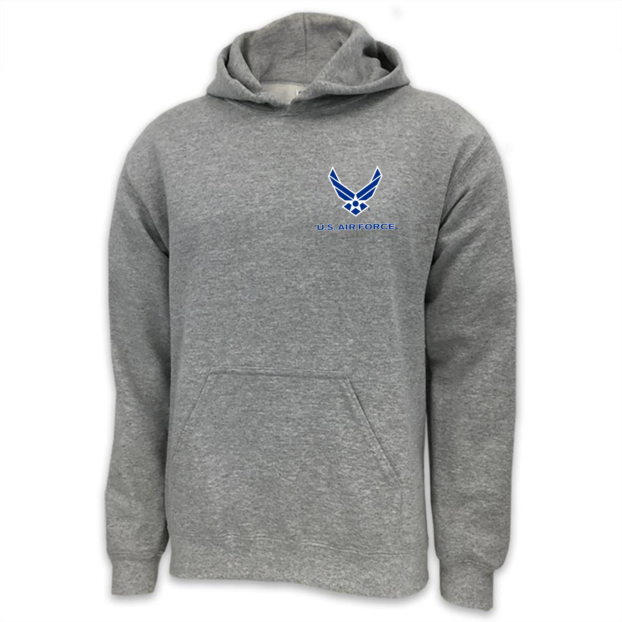 Air Force Wings Left Chest Logo Hood